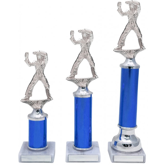KATA AND PATTERNS METAL TROPHY  - AVAILABLE IN 3 SIZES